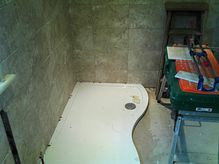 Tiled Bathroom 01 - 01 - Low Level Access Shower Tray
